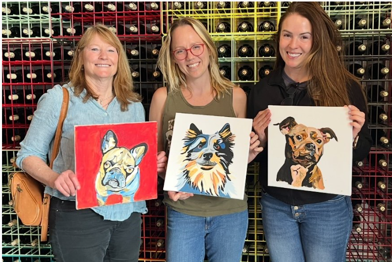 Sip-N-Paint Your Pet!